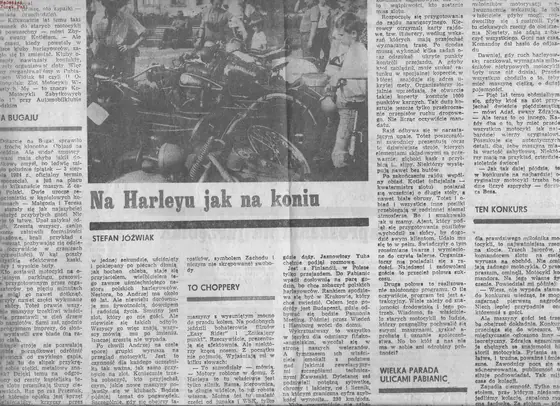 Skan archiwalnego wycinka prasowego nr 1